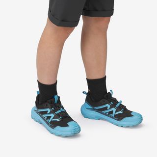 Zapatillas senderismo tira autoadherente impermeable 24-34