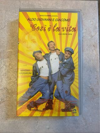 VHS Cosi è la Vita - Aldo Giovanni e Giacomo