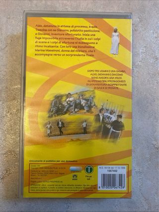 VHS Cosi è la Vita - Aldo Giovanni e Giacomo