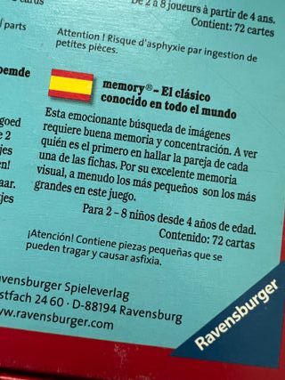 Juego de memoria Toy Story Ravensburger