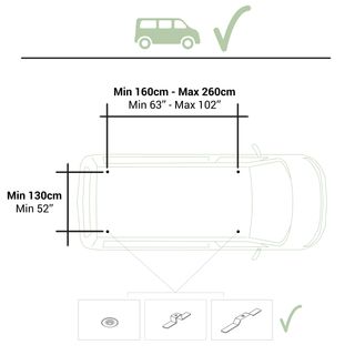 Tienda de campaña inflable 2 plazas - Fresh&Black