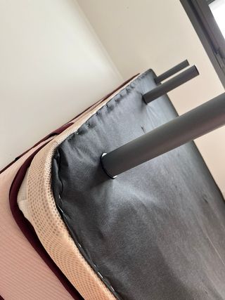 Colchón Viscoelástico 150cm con Somier Tapizado
