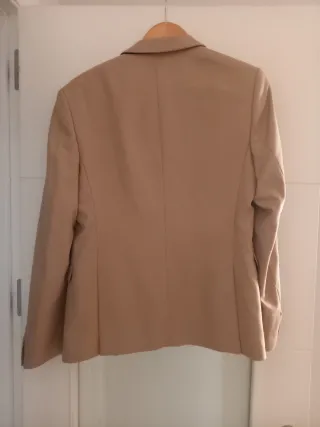 Chaqueta de vestir para niño beige