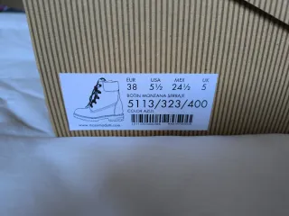 Botas Massimo Dutti azul marino ante