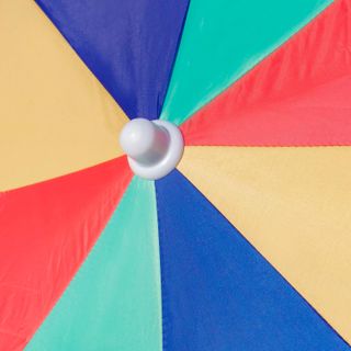 Sombrilla compacta multicolor