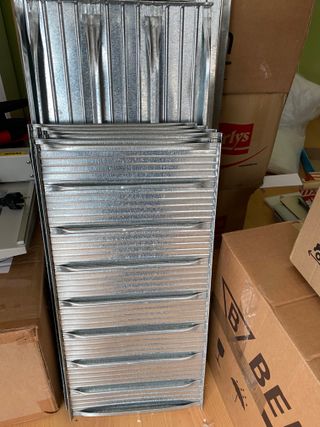 Estantería de aluminio desmontable