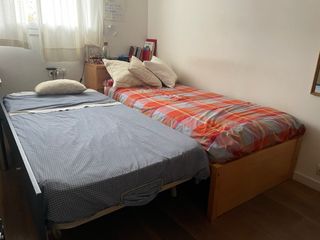 Somier madera 90cm con cama nido elevable