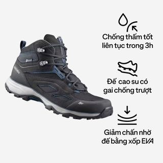 Botas de montaña y trekking impermeables Hombre Quechua