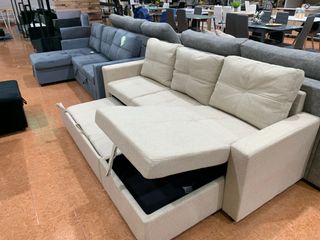 Sofá Cama Pau 215cm con Arcón