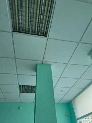 Techo desmontable modular de 70 m²