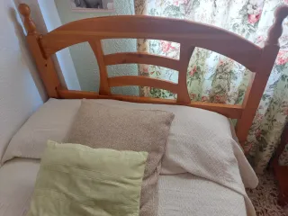 Cama individual 105 cm madera