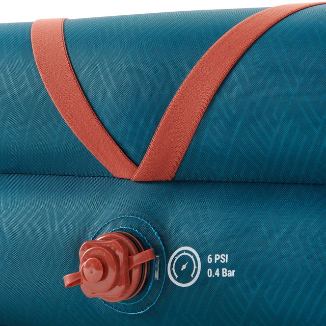 Cama somier hinchable 1 persona 200x70 cm. Quechua