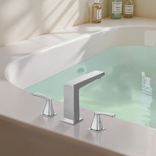 Set di Rubinetto Vasca Bagno Romano Miscelatore