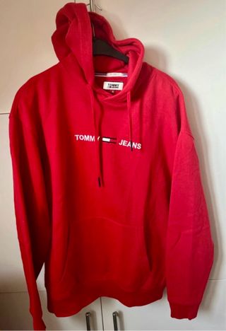Sudadera Tommy Jeans Roja