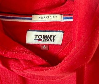 Sudadera Tommy Jeans Roja