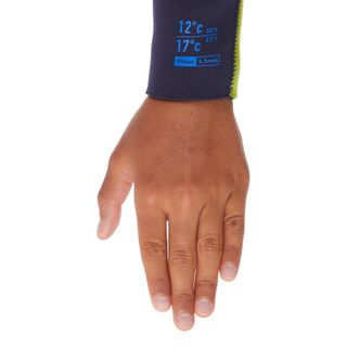 Neopreno surf Niños agua fría 4/3mm 100 azul