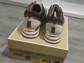 Zapatillas Michael Kors Marrón/Dorado/Blanco