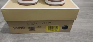 Zapatillas Michael Kors Marrón/Dorado/Blanco