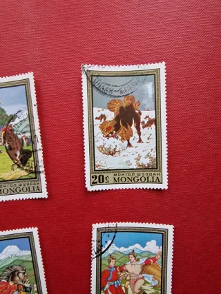 Serie francobolli Mongolia