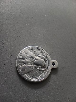 Colgante Virgen color Plata