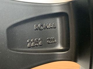 4 llantas Ronal r41 7X16 5X114.3 ET40 BLACK