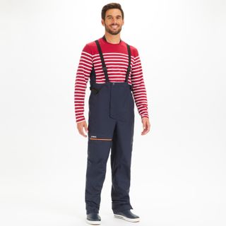 Peto pantalón impermeable vela Hombre Sailing 300 azul
