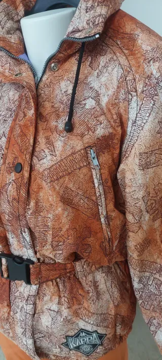 Tuta da sci Kappa fantasia arancio