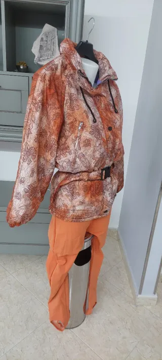 Tuta da sci Kappa fantasia arancio