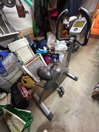 Bicicleta Estática Domyos con Cargador