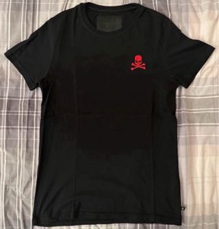 T-shirt Philipp Plein teschio rosso