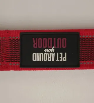 Guinzaglio per cani rosso