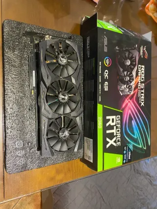 ASUS ROG STRIX RTX 2060 6GB GDDR6 ¡no rebajo!!