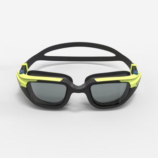 Gafas natación niños/adultos talla S Spirit Negro Amarillo