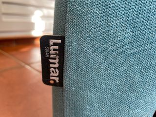 Sillón Relax Tela Azul Manual