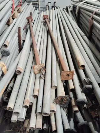 Tubos de hierro  garbanzos para cercas