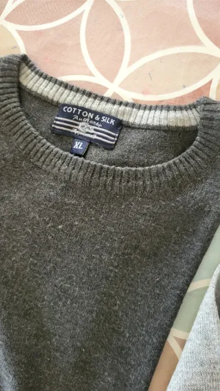 Set 4 maglionci uomo grigio e bordeaux