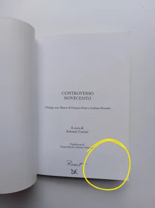 Controverso Novecento di F. Furet/G.Procacci