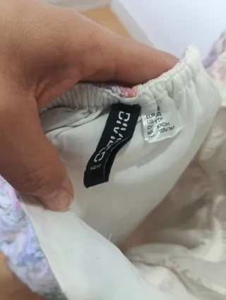 Vestido floral manga larga