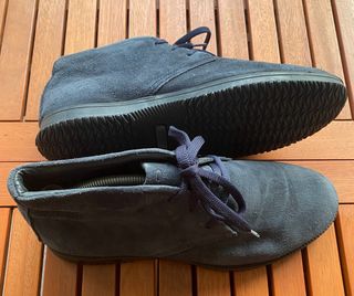 Scarponcino scamosciato Ig&Co colore blu notte