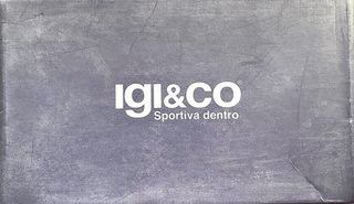 Scarponcino scamosciato Ig&Co colore blu notte