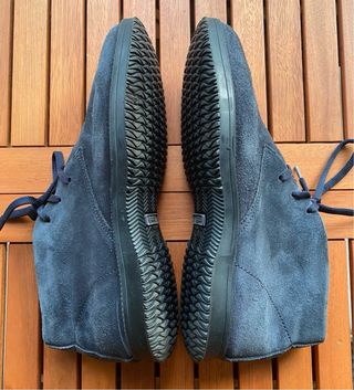 Scarponcino scamosciato Ig&Co colore blu notte