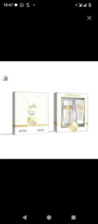 Kyra Blanche Perfume Set