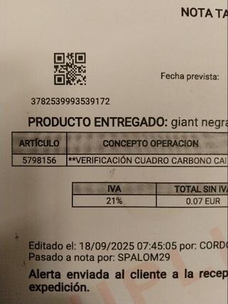 GIANT TCR ADVANCED TALLA S/52 (CARBONO)