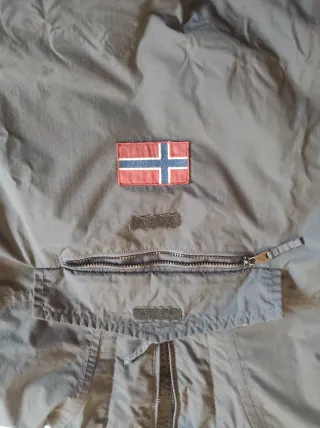 Cazadora unisex gris