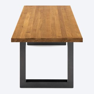 Mesa Comedor Madera y Metal 160x90