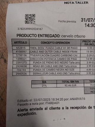 CERVÉLO S5 TALLA 48 (CARBONO)