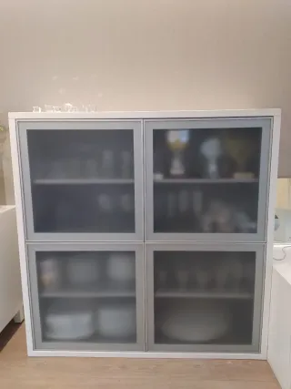 Conjunto Muebles Salón Blanco