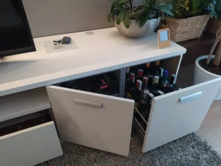 Conjunto Muebles Salón Blanco