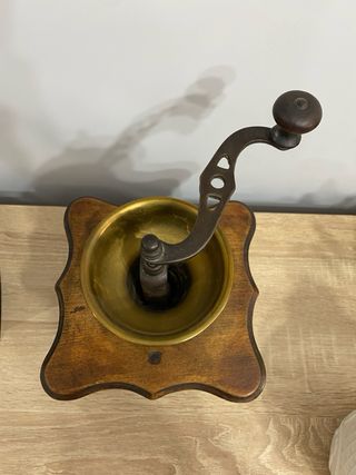 Molinillo de café antiguo Belga