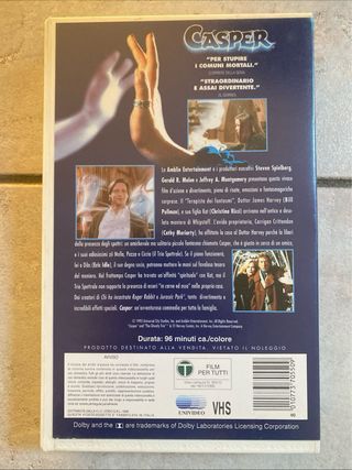 Casper VHS - Film in Italiano